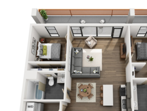 2 Bed E 2 Bed E